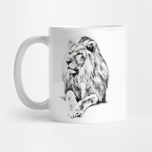 Wildlife Lion Mug